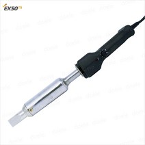엑소 고열형 인두기 JY-21500N 공업용 납땜인두 500W 온도조절 일자형 철도금팁 EXSO 인두기, 1개
