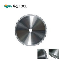 우진초경 팁쇼 (아크릴용) 10인치x110Tx2.0 원형톱날, 1개