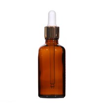 갈색 유리병 골드 스포이드 용기 5ml~100ml (속캡미포함), 50ml 갈색병 골드스포이드 흰색고무