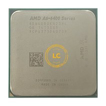 사용 AMD A6-Ses A6-6400 3.9G 65W 듀얼 코어 CPU 프로세서 AD640BOKA23HL 소켓 FM2, 한개옵션0