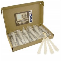 Boones Mill 크리스탈 락캔디 오리지널 12개입, 1팩