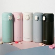 뮤티드 파스텔 텀블러 350ml 핑크 화이트 스카이블루