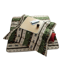 코타츠테이블 난로 히터 겨울 좌식 거실 이불 식탁 일본 테이블 KT01, 사각 2종세트(테이블+자동히터)