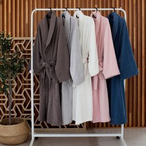 기라로쉬 샤워가운 순면 홈웨어 5color 목욕가운, 그레이, 1개