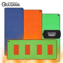 불가마 USB 온열매트 야외용 (배터리제외), 오렌지, 1개