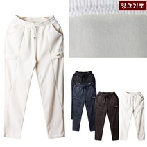 애니진 여성 밍크기모 골덴 슬림배기 밴딩팬츠 빅사이즈 겨울바지 1018