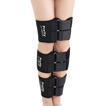 바른자세 OX 다리보정 벨트(블랙) (XL) 오다리보정