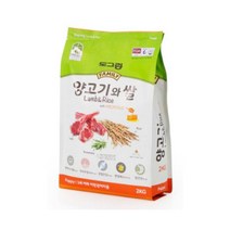 도그랑 훼밀리 양고기와 쌀 퍼피 어덜트 시니어 다이어트 강아지 사료 2kg, 양고기와쌀-퍼피(1세이하)