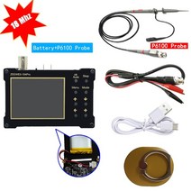 수소수 생성기 정수 알칼리 이온수 전해수기 Zeeweii dso154pro 2.4인치 화면 디지털 오실로스코프1mhz 앰프 18mhz 아날로그 대역폭 지원 신호 발생기, 18mhz(박쥐. p6100)