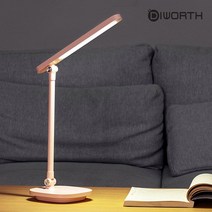 리더스 데스크 램프 LLD121 단 스탠드 LED 램프 독서등, 선택2.핑크