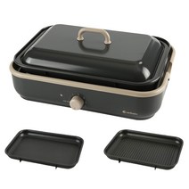 벤하임 레트로 가정용 미니 멀티 전기그릴 불판