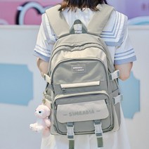 CaseDance 아웃도어 여행 캐주얼 노트북 더블 숄더 대용량 다중 칸막이