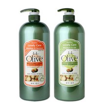 아임세레느 올리브 헤어 샴푸+린스 대용량 1500ml 1+12개), 올리브 헤어 샴푸+린스 대용량 1