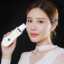 keka 필링기 각질 제거기 초음파 이온 도입 딥클렌징 블랙헤드 피지 각질제거 홈케어 usb충전식, 화이트