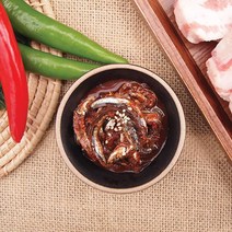제주도 자리돔(쌈) 젓갈 400g 자연산 성게알 젓갈 200g 전통 꽃 멸치젓갈(멜젓) 400g, 1개