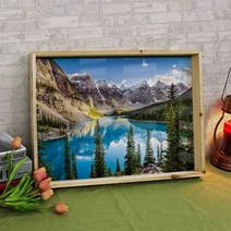 cl262-우드프레임액자_그림같은자연풍경(대형), 이미지2