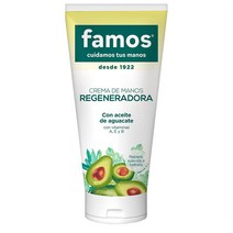 FAMOUS 페이머스 클리닉 리제너레이팅 핸드크림 위드 아보카도 오일 튜브 100ml x4팩