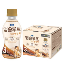 매일유업 앱솔루트 명작 2FL 액상 분유 3단계 240ml x 6입 + 니플 세트, 8세트