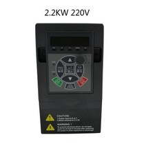 단일 액세스 범용 주파수 변환기 1.5KW 2.2KW 4KW 220 V VFD 3 상 출력 주파수 변환기 가변 속도, black 2.2KW