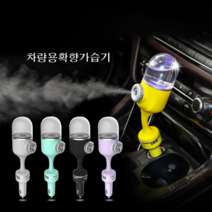 차량용 가습기 차량용 디퓨저 용기, 소라색