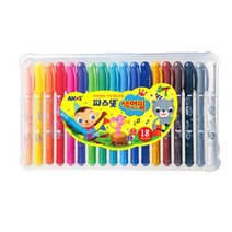 아모스 파스넷 색연필, 18색, 10개