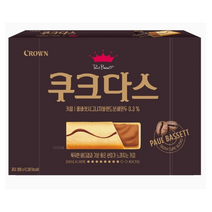 (대용량) 크라운 쿠크다스 커피 폴바셋 289g (사탕증정), 2개