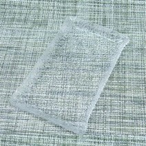 아크릴 쟁반 서빙 트레이 카페 과일 쟁반 22.5cm 1p, 단품, 1개