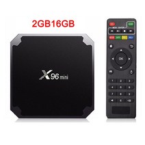 x96 mini smart tv box android 9.0 4k amlogic s905w 2gb 6gb 셋톱 박스 2.4ghz wifi 풀 hd 미디어 플레이어 hdr x96mi, au 플러그, 2GB 16GB