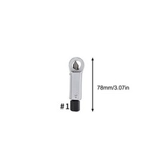 전산볼트절단기 철근 절단기 손상된 녹슨 너트 스플리터 스패너 크래커 분리기 볼트 너트 추출기 제거 커터 도구 수동 압력 도구 렌치 육각 JX, 8cm, 1개