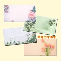 예닮 직사각형 메모지 떡메모지 떡메 다쿠용품 귀여운 캐릭터메모지 메모장 감성 예쁜 무지 떡메모지 메모패드 칼라 떡메모지 도안 인쇄 스티커 메모지제작 1권, 플랜트