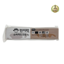 라이브잇 이야코 NEW 만지락 슈퍼하드 유토 1kg, 1개, 6개