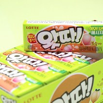 롯데제과 롯데껌 빅 풍선껌 왓따 복숭아맛 / 어린이껌, 단품