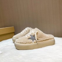 두꺼운 밑창 양모 따뜻한 캐주얼 마오 마오 신발