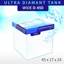 피알피쉬 울트라 디아망 수조 큐브 D-450 (450X170X240) 어항, 상세 설명 참조