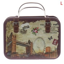 캐리어 기내용 인형을 새로운 스타일의 패션 금속 미니 가방 장난감 트렁크 집 장식 작은 클러치 보석 상자