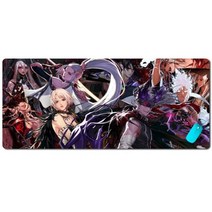 던파 장패드 롱패드 마우스패드 컴퓨터 DNF 마우스 사이드 다용도 피시방, BJ_900x400mm | 4mm
