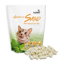 퀸오브샌드 녹차/숯/오리지널 고양이 두부모래 7L 무배, 오리지날, 7L 4개