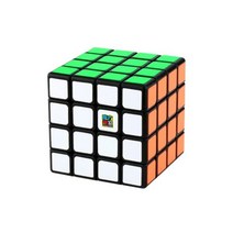 Moyu Meilong-4x4 스피드 큐브 매직 퍼즐 스트리커리스 4x4x4 네오 입방체 59mm 미니 사이즈 어린이용 반투명 표면 완구, black