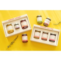 수제청 과일청 레몬 자두 딸기청 답례품 선물세트, 500ml 병, 오렌지청