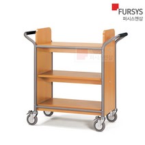 퍼시스 북트럭 북웨건 북카트 북트롤리 책운반기 북트레이 도서관 UAA1001, BEMM(비취우드)