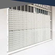 아파트 복도식 창문 사생활보호 햇빛차단가림막 5P 통풍