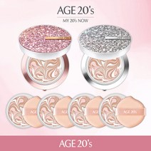 AGE20s 에센스커버팩트 본품2+리필4 실속구성, HL 21호(본품2+리필4)