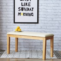 베스트리빙 캘빈 원목 식탁 벤치 의자/2인용/3인용 2size 6color, 엔틱