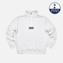 토트넘 홋스퍼 [토트넘 홋스퍼] COYS 로고 반집업 맨투맨 (LIGHT GRAY)