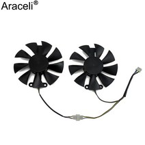 쿨러 쿨링 팬 써멀 구리스 패드 Red Devil RX470 RX480 RX580 GPU 쿨러 냉각 팬 PowerColor Radeon Red Dragon AX RX 비디오 용