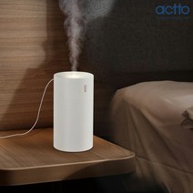 엑토 모이스트 USB가습기 HMD-12/LED무드등/용량180ml, 색상:HMD-12 화이트
