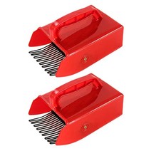 핸디 공구 농사 정원 1/2PCS 베리 피커 금속 빗 레이크 따기 과일 수집 특종 핸들 블루 컬렉션 수확기 정원, 02 2PCS Berry Pickers