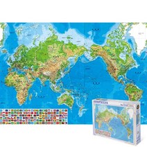 퍼즐피플 세계지도-나라표시 1000피스 직소퍼즐, 세계지도-나라표시 1000피스(액자없음)