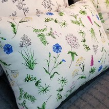 알파 린넨 베개커버 50x70, 아이보리