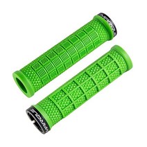 MARQUE 마르케 그라플 MTB 그립 핸들바용 단일 잠금 칼라가 있는 산악 자전거 BMX Ebike 스쿠터 비치 크루저 및 대부분의 성인 핸들바 미끄럼 방지 편안한 포함, Green